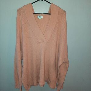 Aerie CozyUp Waffle Sweater Hoodie XL